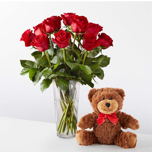 Romantic Long Stem Red Rose Bouquet Bundles – GARDEN GRACE FLORIST AND GIFTS, Warrenville SC