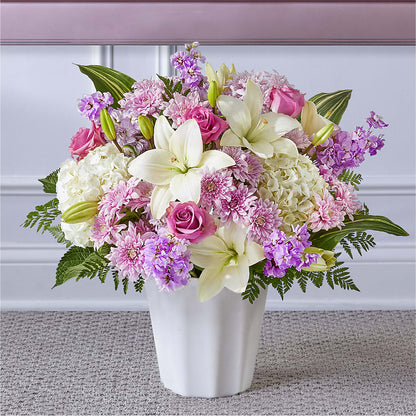 Heaven Sent Floor Basket – GARDEN GRACE FLORIST AND GIFTS, Warrenville SC