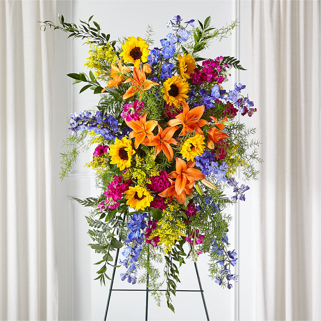 Sunlit Memories Standing Spray (Standard) –  Grace Garden Little Roots, Aiken SC