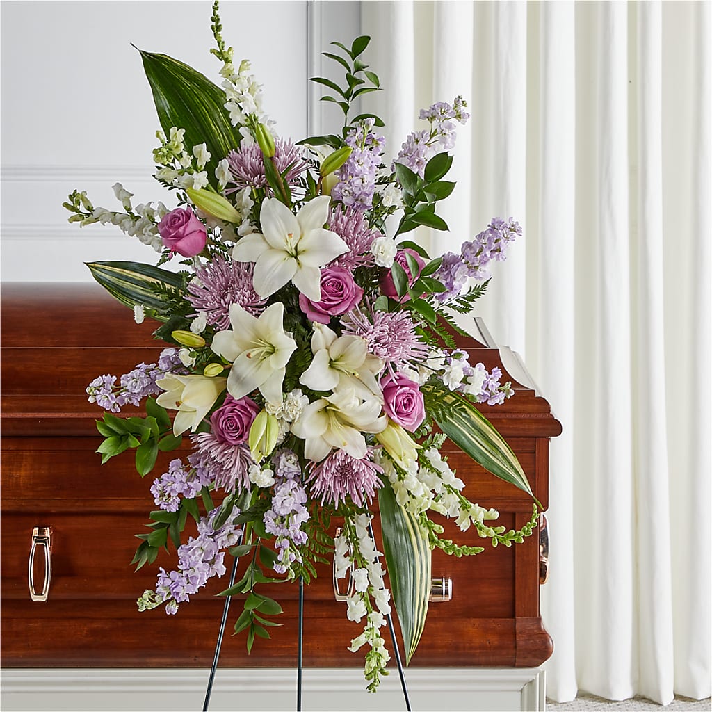 Gerbe de fleurs Cœurs reconnaissants