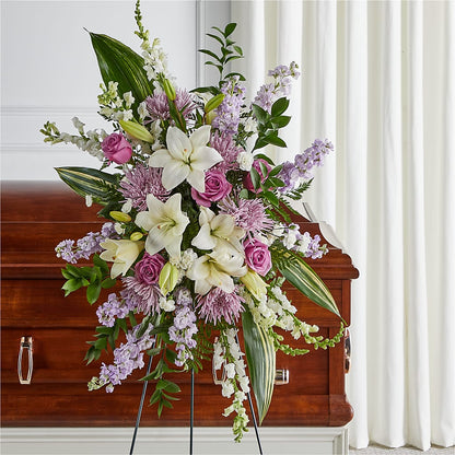 Gerbe de fleurs Cœurs reconnaissants