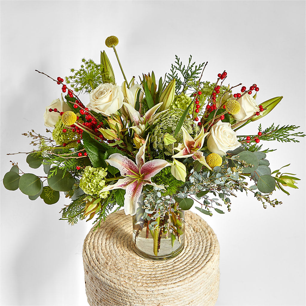 Berry & Bright Bouquet –  Grace Garden Little Roots, Aiken SC