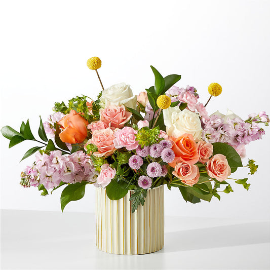 French Market Bouquet with Ivory Vase –  Grace Garden Little Roots, Aiken SC